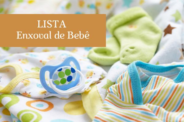 lista de enxoval de bebê